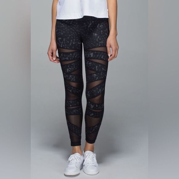 Lululemon High Times Pant Full-On Luon (Mesh) Size 2 - Picture 1 of 6